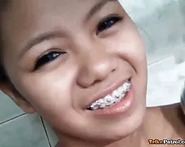 chude mocno filipina nastolatka z słodkie nawiasy klamrowe fucked hard